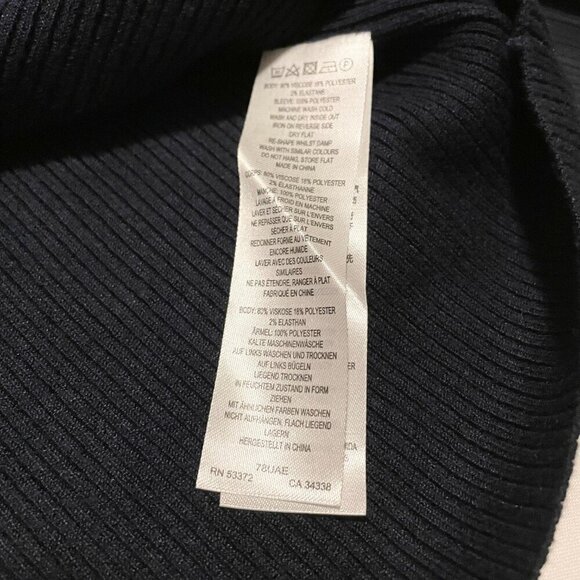 French Connection Maia Krista Crepe Mix Jumper Womens Size Medium Top - Picture 11 of 16